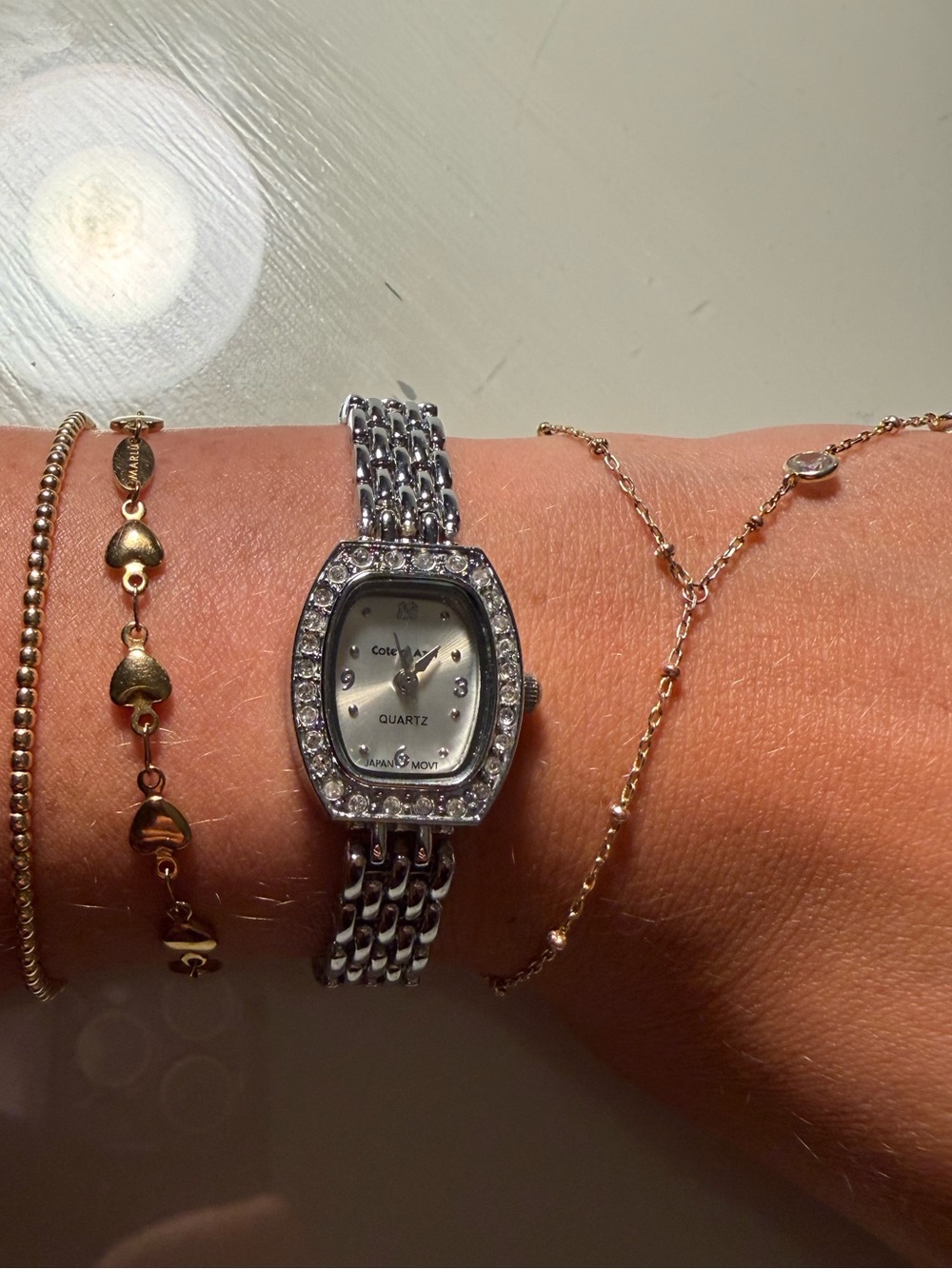 Classic Silver Women's Bracelet Watch